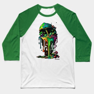 Dripping Shrooms Baseball T-Shirt